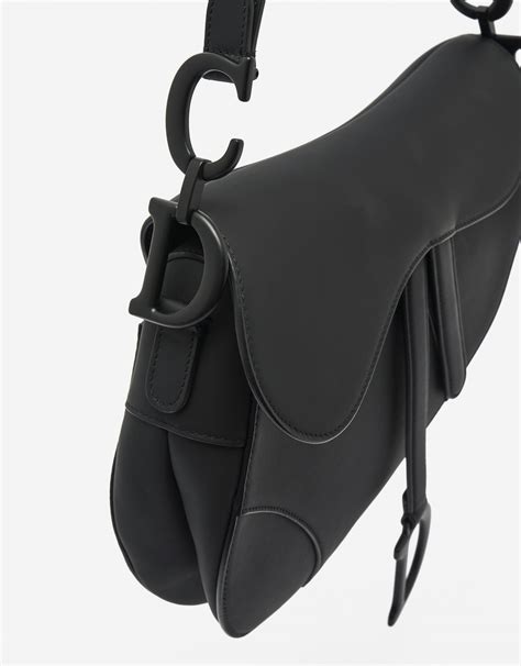 dior saddle matte black